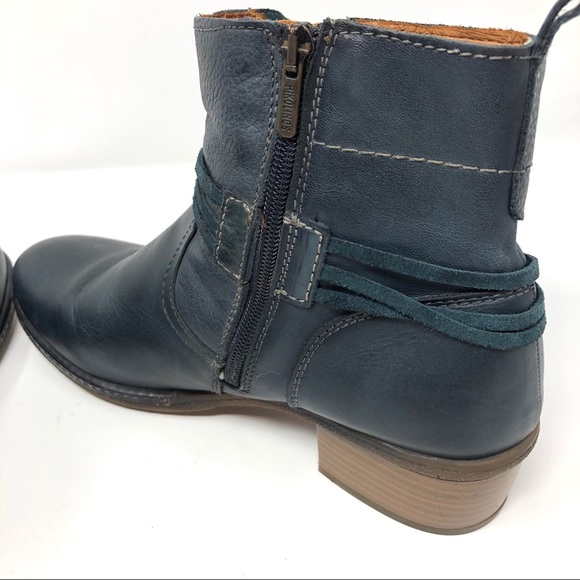 Pikolinos Zaragoza ocean ankle booties W9H-8800 11 - Picture 6 of 10